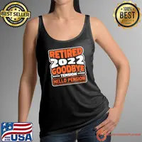 Awesome rente 2022 Rente Retired 2022 Goodbye Tension Hello Pension T-Shirt Tank Top