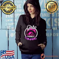 Camping Girl Gone Camping Classic Shirt
