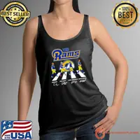 Funny Los Angeles Rams The Rams Players Abbey Road signatures Tank Top