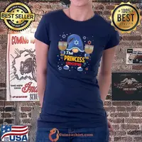 Funny The Princess Gnome Hanukkah Matching Family Pajama T-Shirt