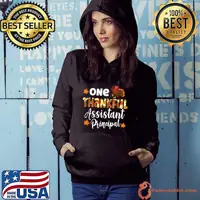 Nice One Thankful Assistant Principal Autumn Thanksgiving T Shirt