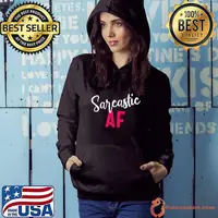 Official sweary AF Funny Swear Word Sarcastic T-Shirt Hoodie