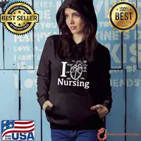 Original I love nursing heart aorta blood from the body right auricle shirt