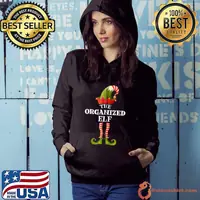 The Organized Elf Funny Christmas Group Matching Family T-shirt