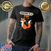 Anatomy of a fox T-Shirt