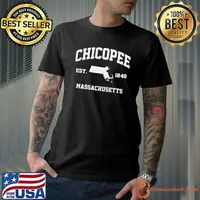 Chicopee Massachusetts MA vintage state Athletic style T-shirt
