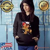 Gingerbread Man Cookie X-Mas Oh Snap Funny Cute Christmas T-Shirt