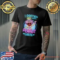 I partied with Peanut Salt Lake City, UT T-shirt