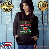 Official My Spirit Animal Is Rooibos Tea Funny Ugly Christmas Sweater T-shirt