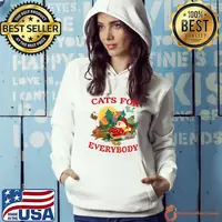 Original Cute Cats for Everybody Christmas Cute Kitten Lover Christma T-shirt