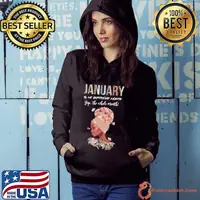 Original January Is My Birthday Month Yep The Whole Month Shirt