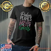 Premium Pinkies Pearls Kamala Harris VP 2020 Election AKA Soror T-shirt