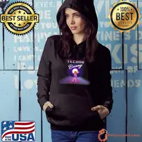 Techno Bunny Hula Hoop 80s Throwback T-shirt