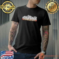 Top The Legends Kansas City Skyline Of The Kansas City Football Team T-Shirt