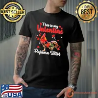 Chicken this is my Valentine pajama shirt