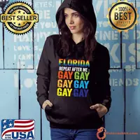 Florida Gay Say Gay Say Trans Stay Proud LGBTQ Gay Rights T-shirt