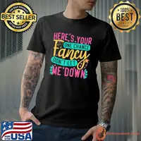 Here’s Your One Chance Fancy Don’t Let Me Down Bleached T-Shirt