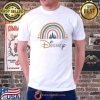 Walt disney world rainbow shirt