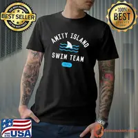 Amity island swim team shirt