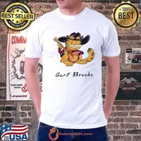 Garth brooks garfield mashup garth brooks garth brooks shirt