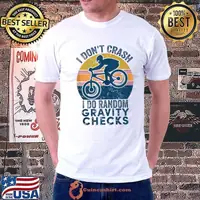 I Don't Crash I Do Random Gravity Checks Mountain Biking Tank Top