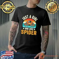 Just a girl who loves spider shirt