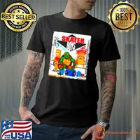 Ninja Turtles and Simpsons Skater Boys shirt