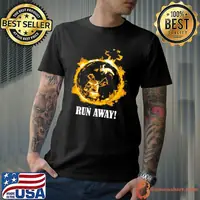 Run Away Black Knight Shirt