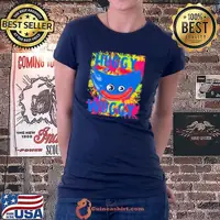Colorful design of huggy wuggy s Ladiestee