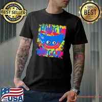 Colorful design of huggy wuggy s Unisex