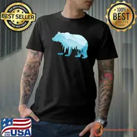 Bear Exposure Preserve Surreal Wildlife Animal T-Shirt