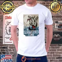 Inspired by American werewolf in london slaughtered lamb pub sign classic shirt