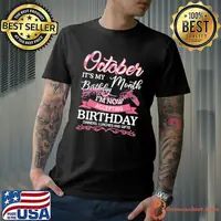 October it's my birthday month I'm accepting birthday dinner lunches gifts shirt