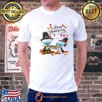 Peanuts thanksgiving happy thanksgiving charlie and Snoopy party shirt