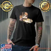 Cute Hedgehog Pumpkin Fall Autumn Season Seasonal Farmhouse T-Shirt