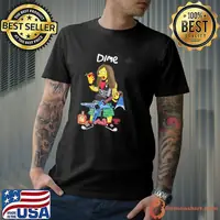Dimebag darrell art trending classic shirt