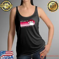 Most Likely To Bring Home A Cat Cute Cat Vintage Sunset Pink T-Shirt Tank Top