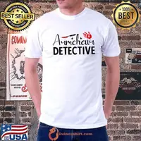 Armchair Detective Love Serial Killer Documentary True Crime T-Shirt