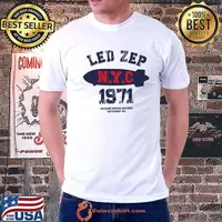 Best of led Zeppelin nyc 1971 madison square gardens classic shirt