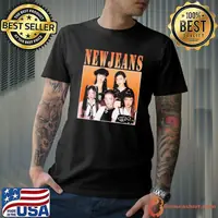 Best retro newjeans homage design shirt