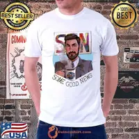 Moco kaer john krasinskI some good news shirt