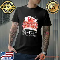 Kansas city Chiefs super bowl LVII 2022 2023 signatures shirt