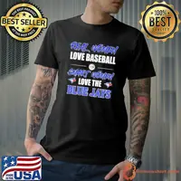 Real women love baseball smart women love the Blue Jays shirt