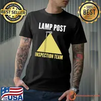 Lamp Post Inspection Team Geocacher Geocache Geocaching T-Shirt