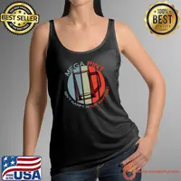 Mega Pint Isn’t Happy Hour Anytime Glass Vintage Sunset T-Shirt