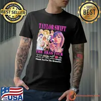 Taylor Swift the Eras tour thank you for the memories signature shirt