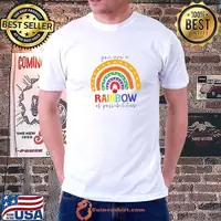Teacher you are a rainbow of possibilities apple T-Shirt