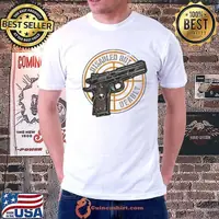 Disabled American Veterans Gun Disabled But Deadly T-Shirt