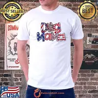 Dog Mama 4th of July 2023 flag shirt