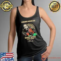 Legends never die Barry White 1944-2003 signature shirt